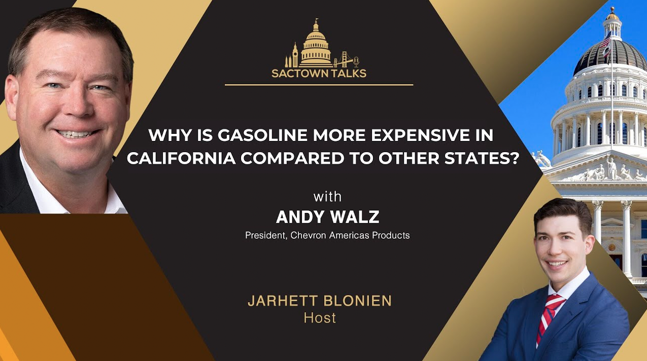Chevron's Andy Walz Discusses Why Is Gasoline More Expensive in ...